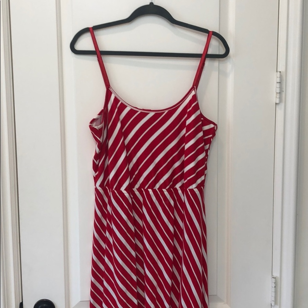 2b striped dress